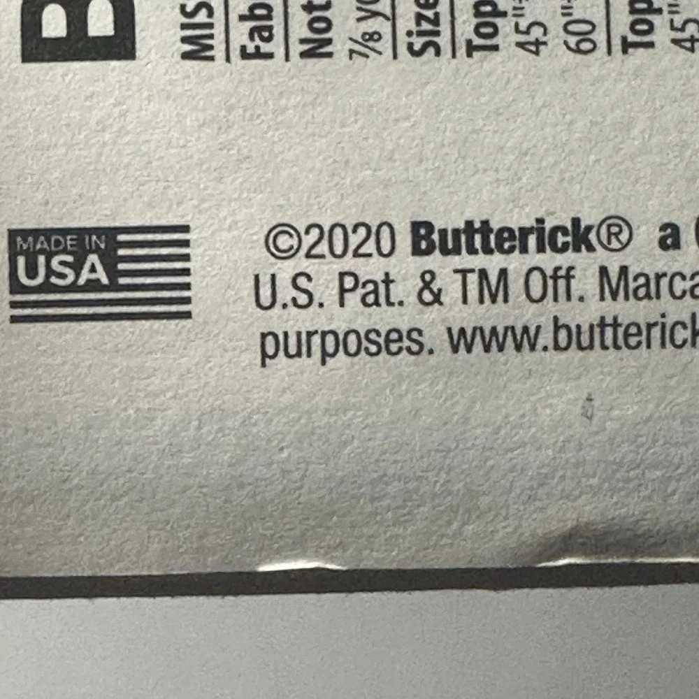 Butterick‎ B6767 Sewing Pattern Misses Top E5 14-22 White Uncut Factory Folded